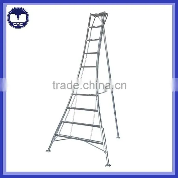 Aluminum Tripod Clips Pruning Ladder photo-6