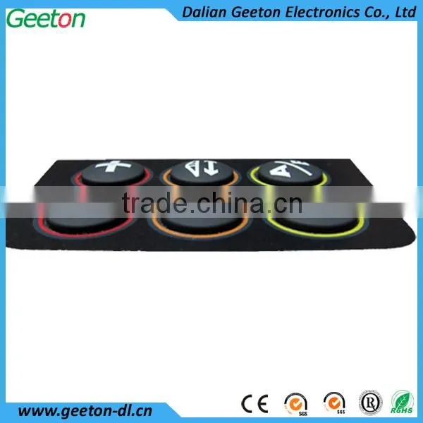Silicone Keypad And Metal Dome Membrane Panel Switch