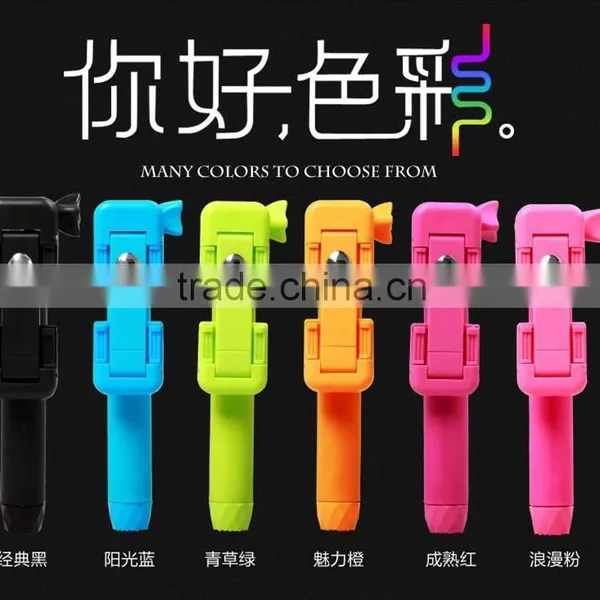 2015 Hot Selling Mini Monopod , Small Size Selfie Stick With Bluetooth as Gift photo-2
