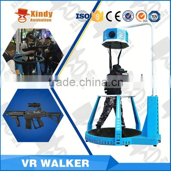 Omni Walking vr 3 Blue Seats 9d Cinema Seat Simulator Omni Walker vr Walker photo-3