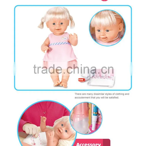 Popular 2016 Hot Sell Chinese Girl Drink and Pee Reborn Baby Doll for Kindergarten photo-2