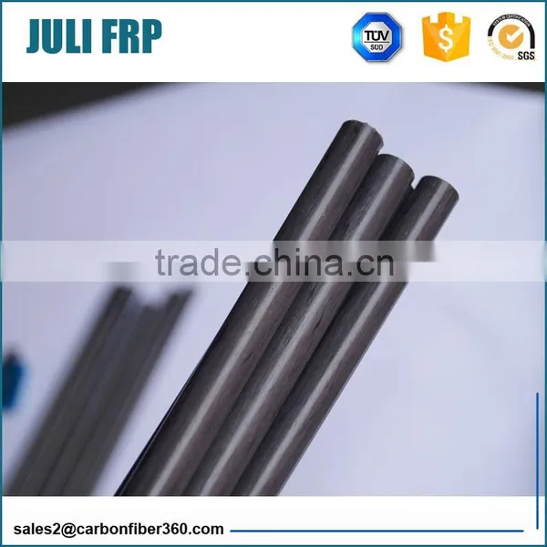 Hot Sale High Strength Short Pultrusion Carbon Fiber Solid Rods photo-2