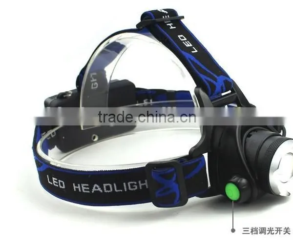 XML-T6 LED Light With Zoom Function New Design Headlamp Rechargeable Headlamp photo-2