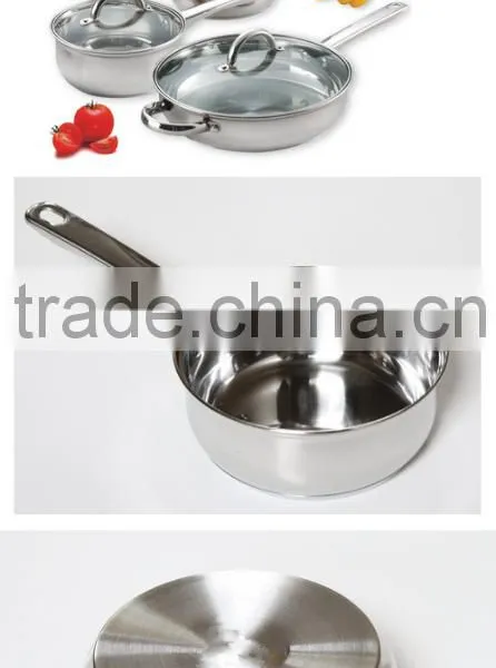 High Quality Stainless Steel Non Stick Pan photo-5