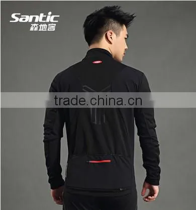 Santic Customized Men Long Sleeve Cycling Jacket photo-3