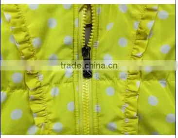 Yellow Children Warm Coat 2015 Kids Winter Coats High Quality Children Fancy Winter Coat photo-6