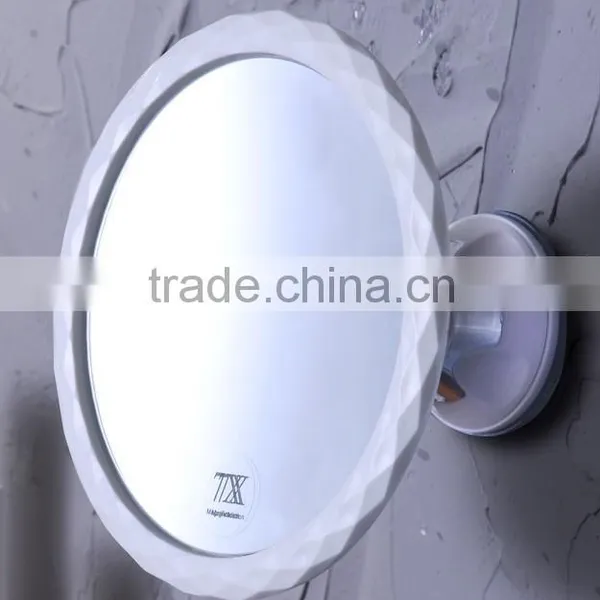 10x Magnification Power Suction Cup Mirror, Fogless Shower Mirror With Power Suction Cup, Fog Free Wall Mounted Shower Mirror photo-3