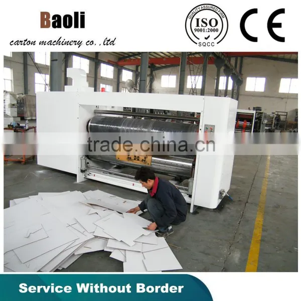High Efficiency Die Cutting Creasing Machine for Corrugated Paperboard photo-4