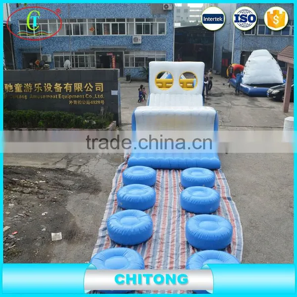 Outdoor Inflatable Water Obstacle Course Equipment