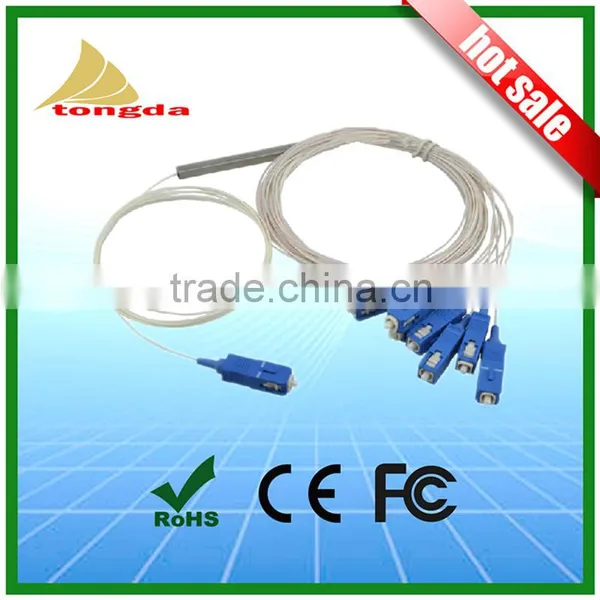 Mini Steel Tube PLC Splitter 1x2 1x4 , Factory Best Price photo-2