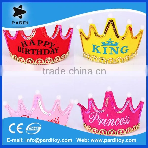 Birthday Party LED Light up Crown Hat photo-2