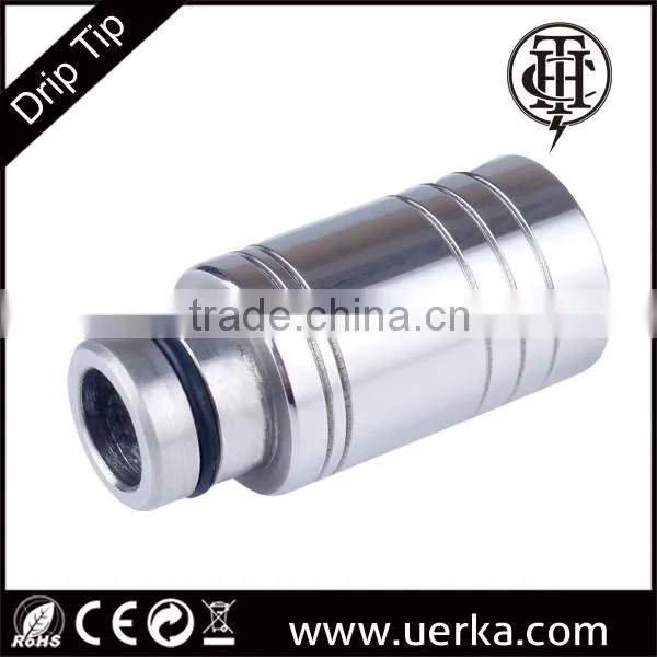 Top Selling SS-002 2015 Wholesale Ecig Atomizer Wide Bore Drip Tip With Stainless Steel Material photo-3