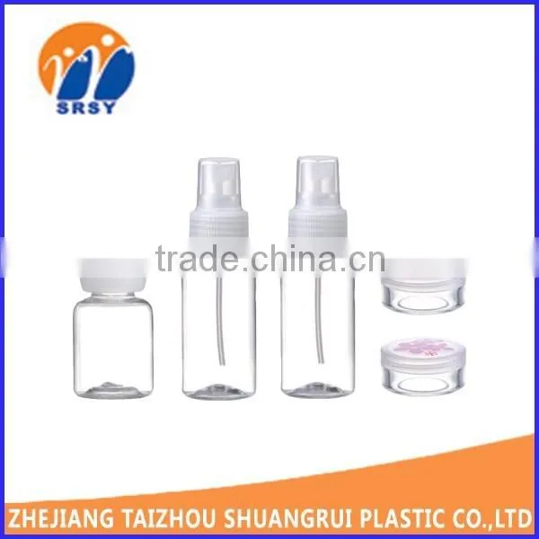 2015 Plastic Bottles Travel Kit Bottle, Travel Set,carry on Series