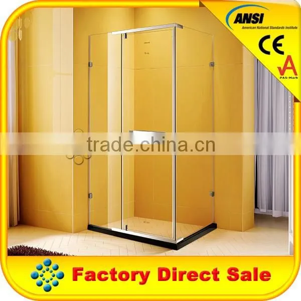 3/8 Frameless Glass to Glass Hinge Shower Door Steam Unit. photo-5