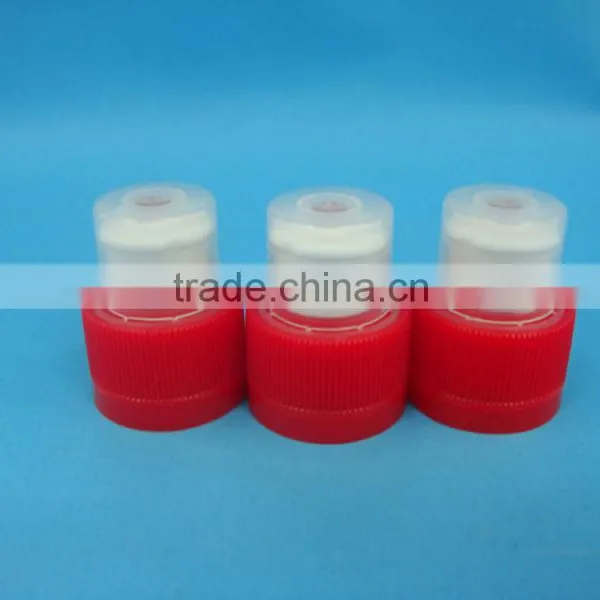 24mm,28mm Flip Top Cap With Tamper Evident Ring, Plastic E-juice Bottle Cap