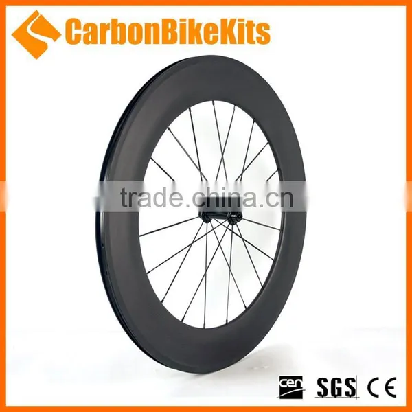 CarbonBikeKits PW88C 88mm Clincher Carbon Fiber Bicycle Wheels photo-2