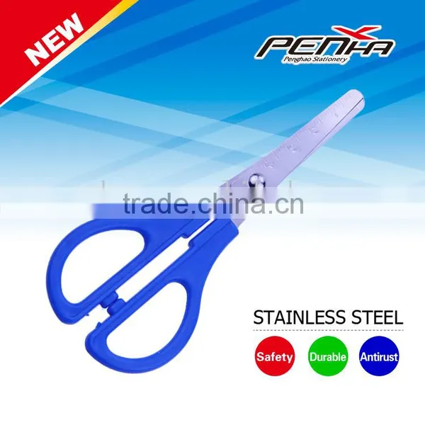 The New Hot Sell Children Student Paper Cutting Scissors Fair Plain Scissor