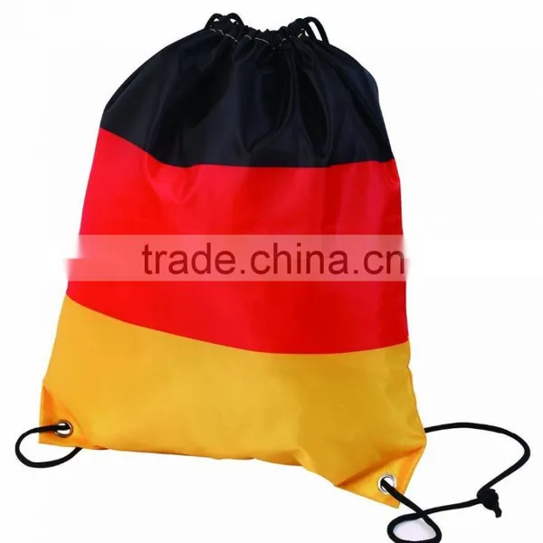 Cartoon Design Red Drawstring Bag photo-2