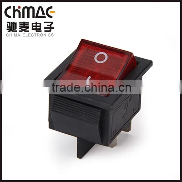 CHIMAI Good Quality Cheaper Price Rocker Switch Light T85 250vac 220V Colorful 4pin Double Pole Rocker Switch photo-2
