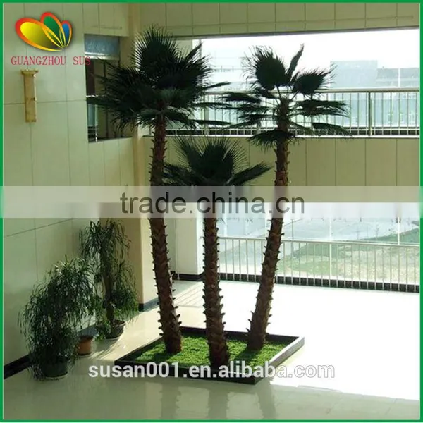 Customized Palm Tree Hand-made Artificial Palm Tree With Fiberglass photo-2