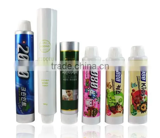 Factoyr Offer Good Quality Aluminum Laminated Toothpaste Tube
