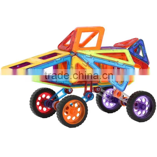 Intelligent Connecting Building Block Plastic Kids Magnetic Blocks photo-4