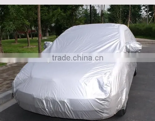 Silver Coated Taffeta Fabric for Car Cover