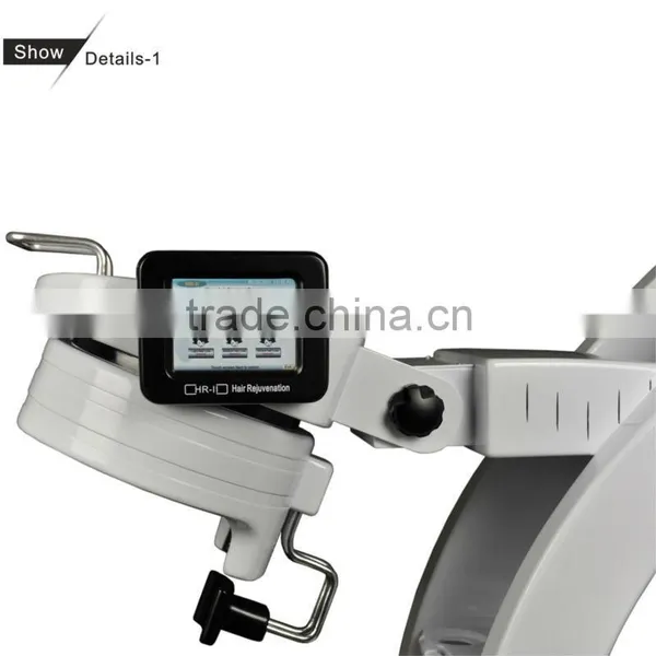 Professional/Newest PDT/EMS/Oxygen Jet Hair Rejunvenation System For Hair Regrowth and Anti-Hair Loss HR-II photo-3