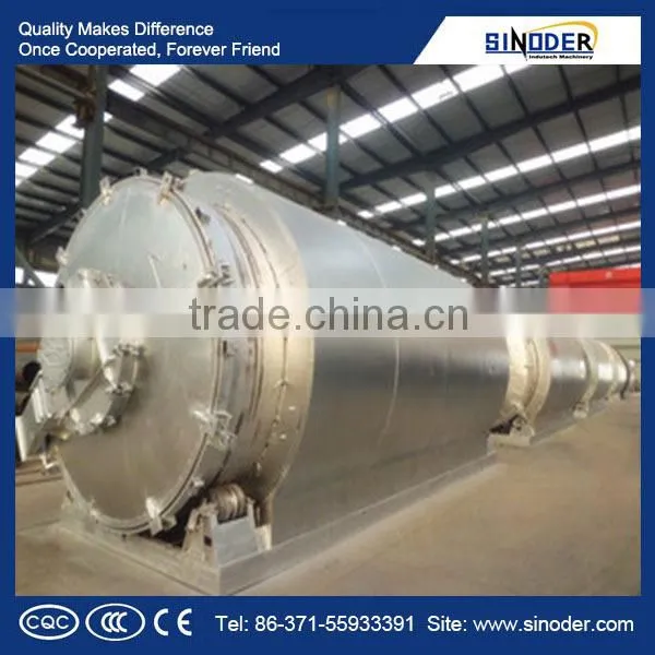Waste Tire Pyrolysis Equipment ,uesed Tire Recycling Machine ,waste Plastic Pyrolysis Plant Line From Tire,rubber to Fuel Oil photo-2