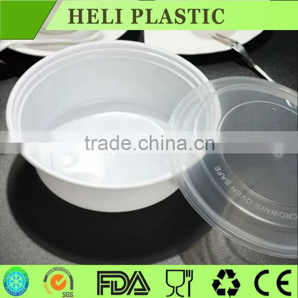 Transparent Disposable Plastic Food Container With Lid