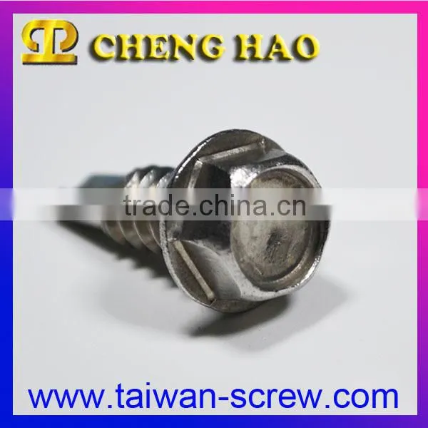 M4 Slot Hex Washer Head Trilobuar Stainless Steel Screws photo-5