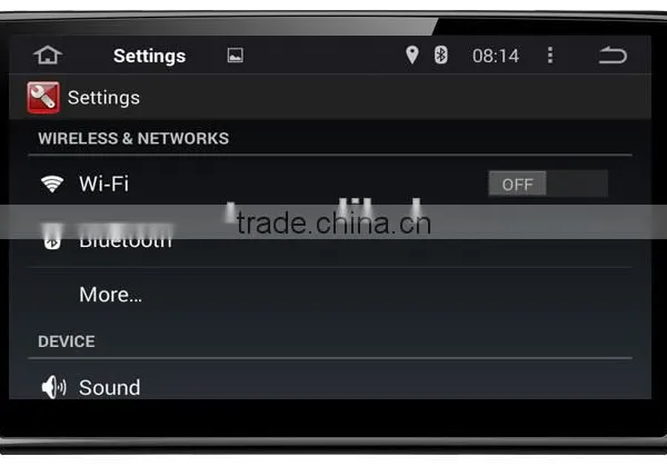 Android 4.4 Car Dvd Player for VW BORA Video, BT, Radio, Music photo-4
