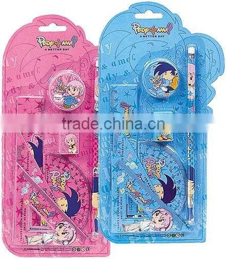 Stationery Set With Set Square