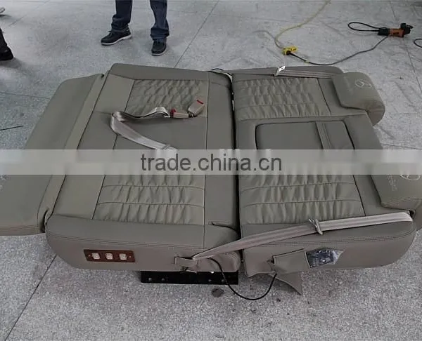 Rear 3 Seater Sofa Parts With Recliner for Motor Homes MPV photo-2