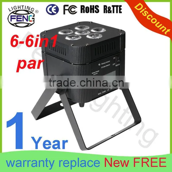 Indoor Wash 6in1 RGBWA+UV Led Par Light photo-3