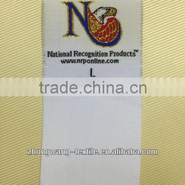 China Wholesale Top Quality Woven Size Label