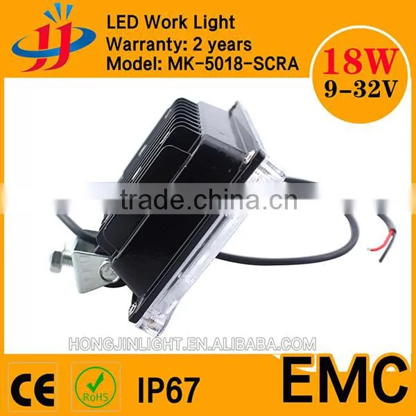 Cheap Price 18W Truck Fog Light LED Work Light for Truck Off-road SUV, UTV, 4WD, Jeep, Boat photo-4