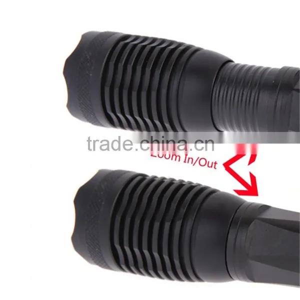 Rechargeable Powerful Zoom Online Flashlight Light photo-5