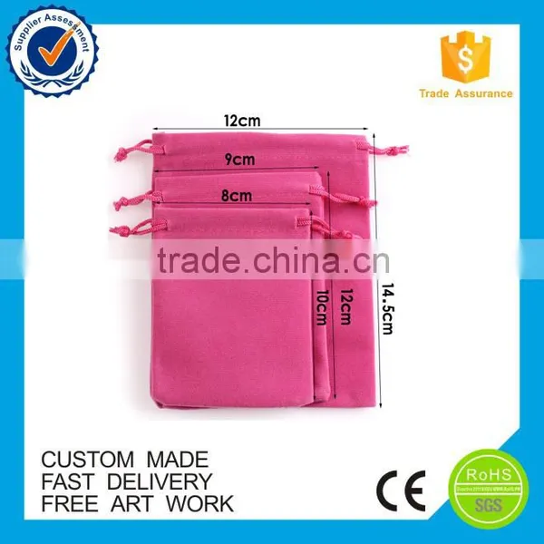 Custom Velvet Drawstring Pouch Bag photo-4