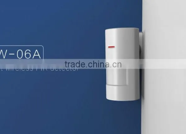 2016 New Wireless PIR Motion Sensor for Home Burglary Alarm System (HW-06A) 433 MHz photo-4