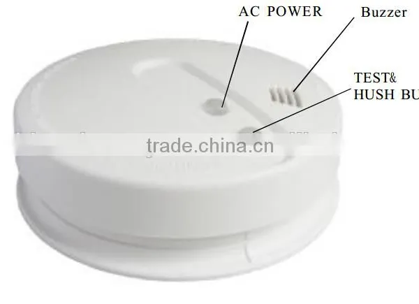 Wired/wireless Infrared Smoke & Fire Alarm Sensor Detector YG-04 photo-4