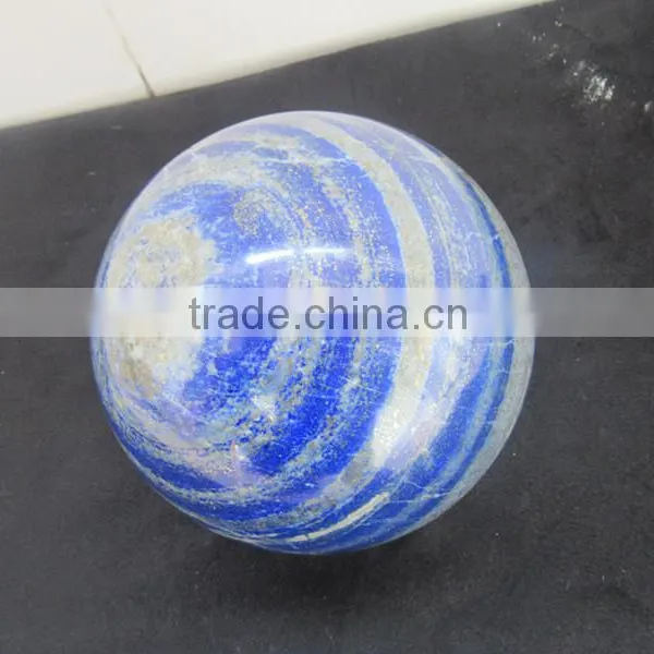 Customed Charming Natural Lapis Lazuli Crystal Ball Sphere photo-2