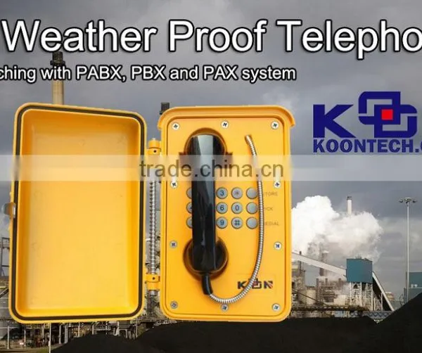 KNSP-01Security Telephone/Underground Mine Emergency Alarm Device,AutoMatic Telephone Dialing System Telephone photo-6