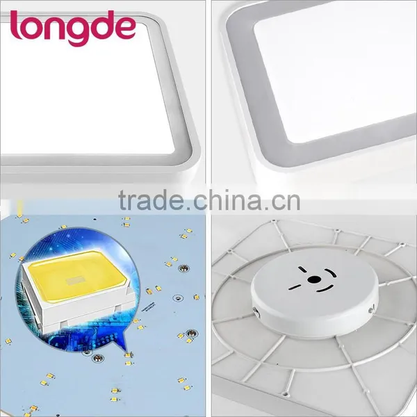 22W 2.4GHz RF Remote Control Dimming + RGB LED Ceiling Light for Home Decoration photo-6