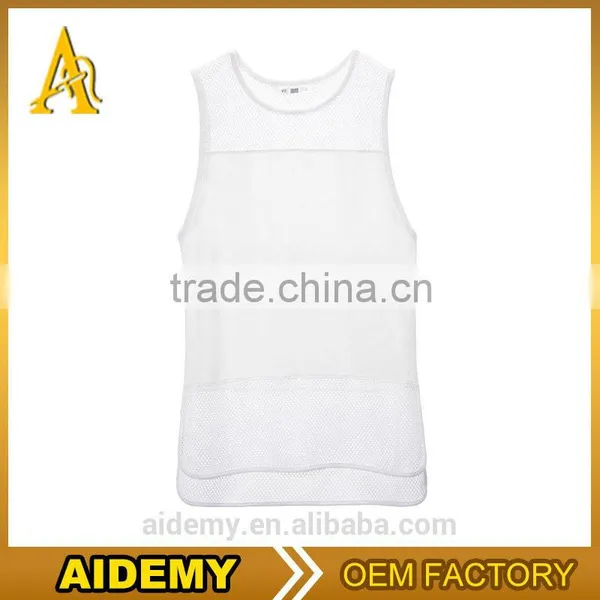 Wholesale Fitness Activewear Women's Mesh Tank Top Sexy t Shirt photo-6