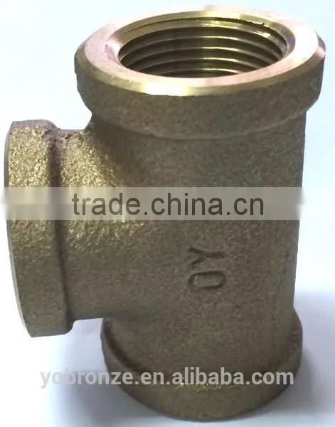 Excellent Machining From Taiwan Bronze Thread Pipe Fitting Tee photo-5