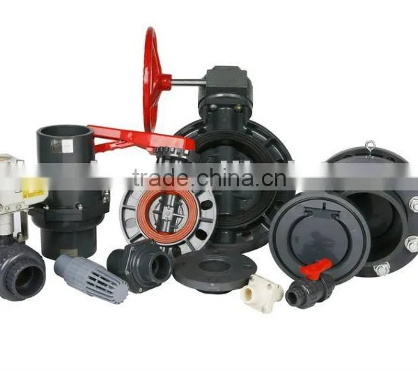 PVC Butterfly Valve Check Valve Ball Valve