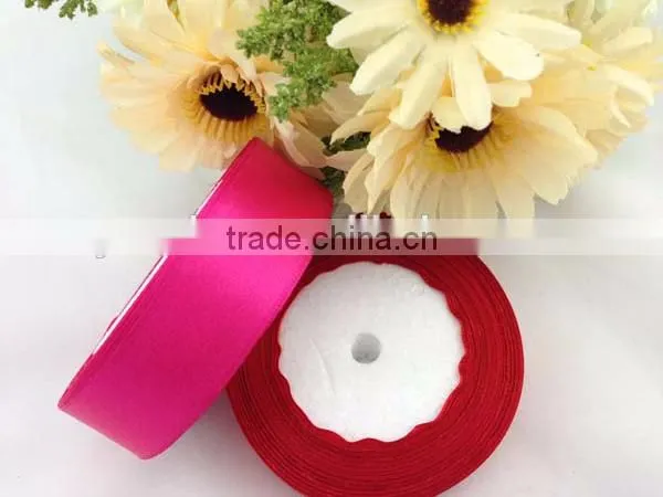 China Wholesale Satin Ribbon Supplier,100% Polyester Satin Ribbin Hot Sale photo-4