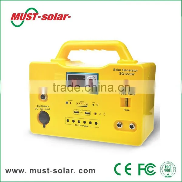 20W 30W AC/DC Portable Solar Lighting System for Home Solar Lighting Kit With Mobile Changer Ledbulb Mini Fan photo-2
