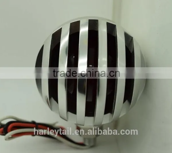 Motorcycle Led Taillight Assembly Fits Custom Roundness Red Taillight High Quality Taillight/ Taillamp/ Brake Lights for Harley